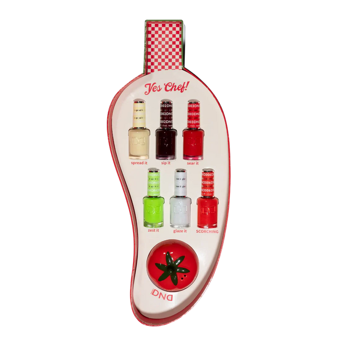 DND 0.5oz Gel Yes Chef Collection, Set