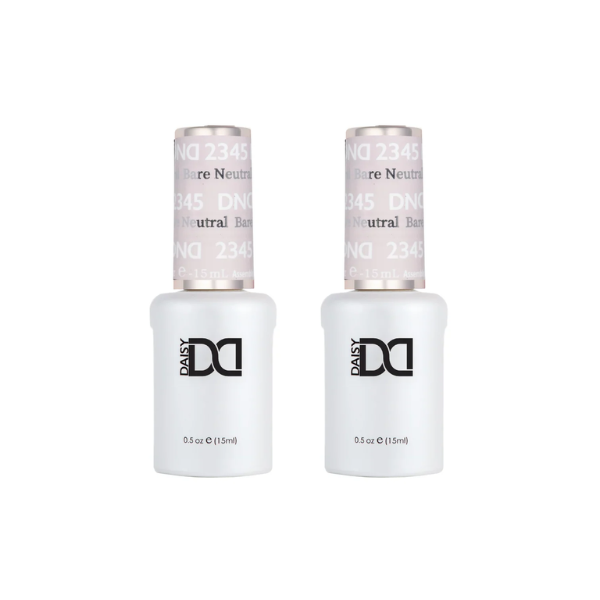 DND 0.5oz GEL-GEL, Bare Neutral #2345 (Pk: 60 pcs/case)