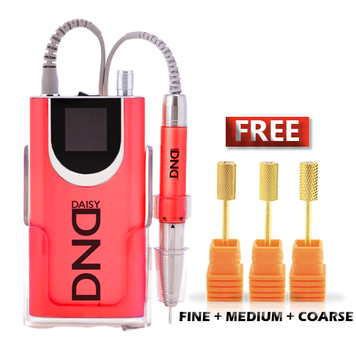 DND Nail File (Drill) Machine, RED (Pk: 12pcs/case)