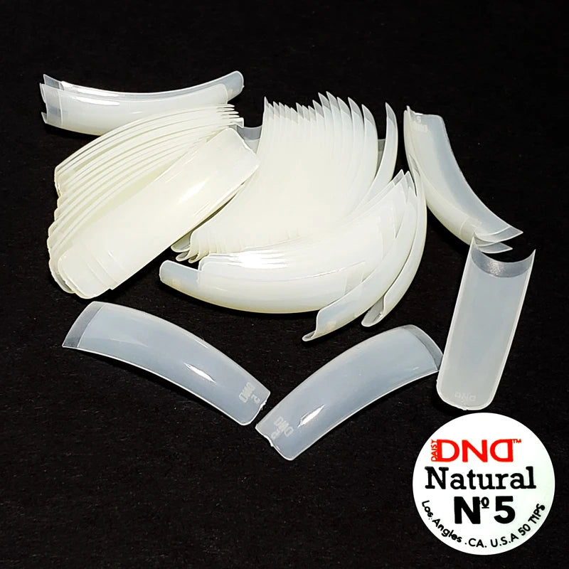 DND Natural Nail Tip, BIG BAG (Pk: 50 pcs/bag, 100 bags/big bag) 000