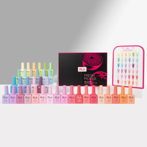 PLA Fresh Picked GEL 18ml Collection, Set of 36 Colors (#309 - #344)