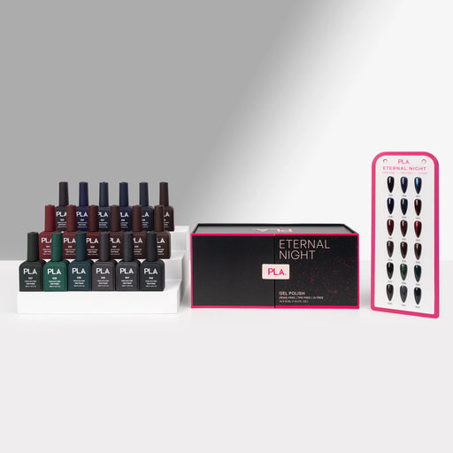 PLA Eternal Night GEL 18ml Collection, Set of 18 Colors (#525 - #542)
