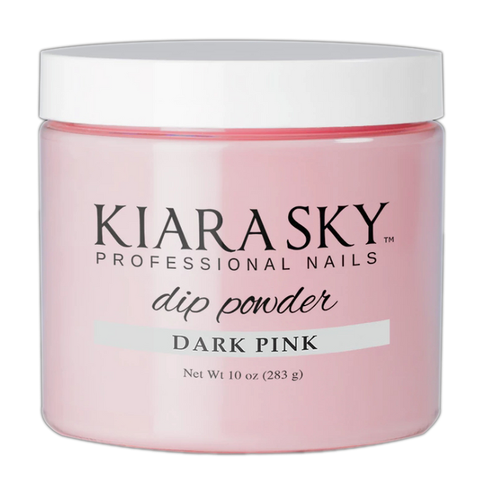 Kiara Sky Dipping Powder, Dark Pink, 10oz (Pk: 6pcs/box)