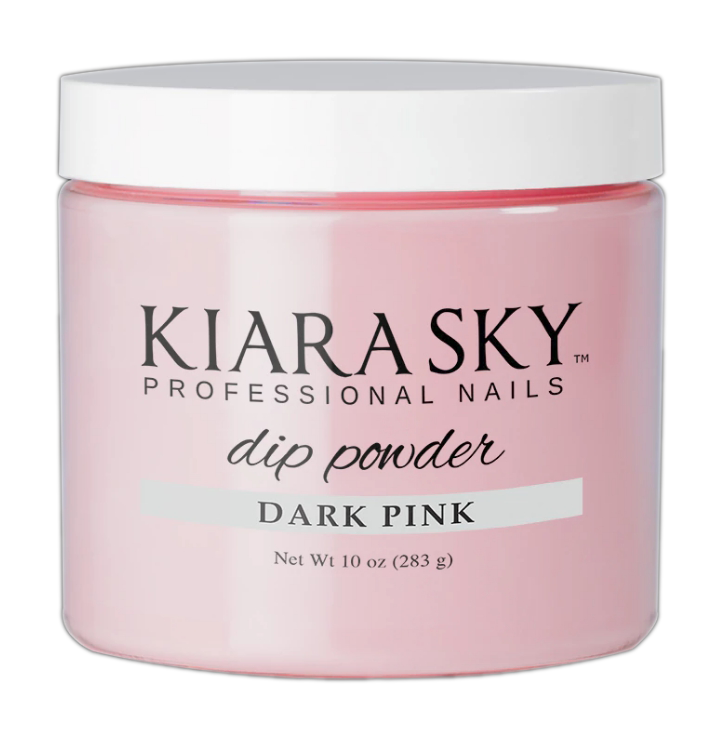 Kiara Sky Dipping Powder, Dark Pink, 10oz (Pk: 6pcs/box)