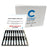 Chisel Detailing Nail Art Gel, 0.33oz, Kit #2, Full Line Of 18 Colors