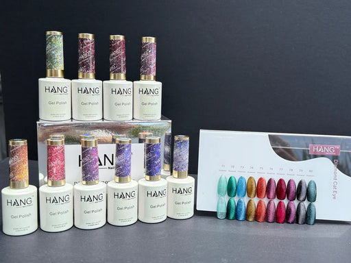 HANG 0.5oz Gel - Glamorous Life Collection (80 Colors) - Diamond Cat Eye (#71-#80) 000