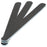 Cre8tion Nail Files REGULAR BLACK Sand, Grit 80/80, 07000 (Packing: 50 pcs/pack, 40 packs/case)