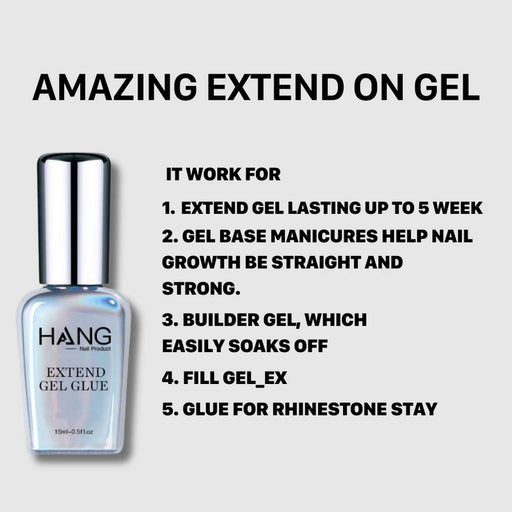 HANG Gel Extend Glue 0.5oz (Pk: 6 pcs/box)