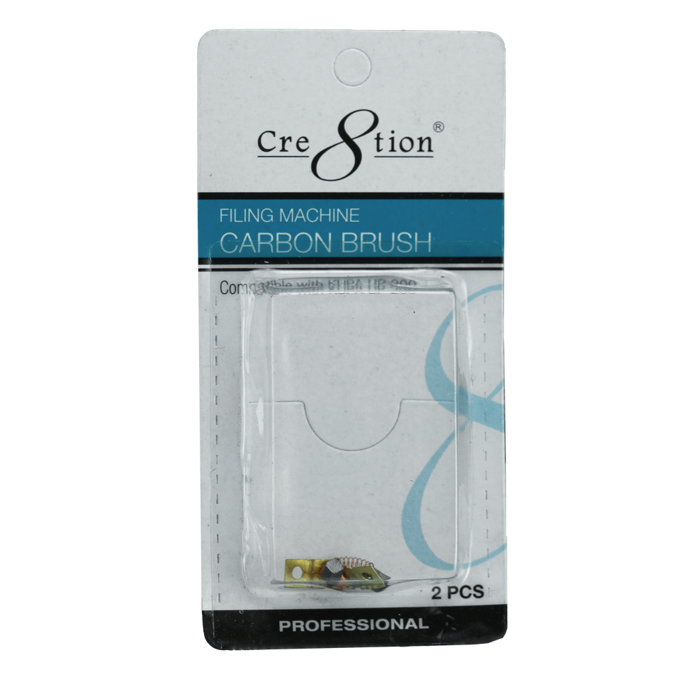 Cre8tion Filing Machine, Carbon Brush (Pk: 2 pcs/blister, 10 blisters/box)