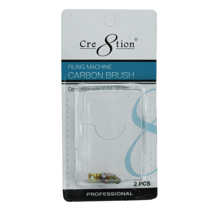 Cre8tion Filing Machine, Carbon Brush (Pk: 2 pcs/blister, 10 blisters/box)
