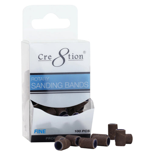 Cre8tion Rotary Sanding Bands, NEW, FINE, 17355 (Packing: 100 pcs/box, 50 pcs/INNER case, 200 boxes/MASTER case)