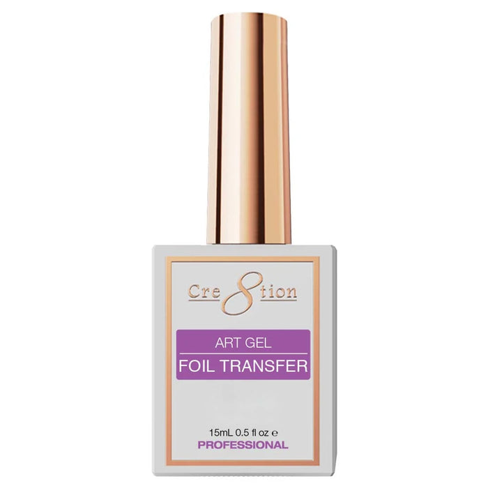 Cre8tion Gel 0.5oz - Foil Transfer (Pk: 6 pcs/box, 360 pcs/case)