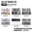 NCI Nail Art Transfer Foil, Large, Full Of 6 Collections OK0424VD