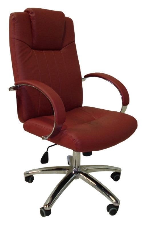 Cre8tion Guest Chair, Bright Burgundy, GC003BB (NOT Included Shipping Charge)