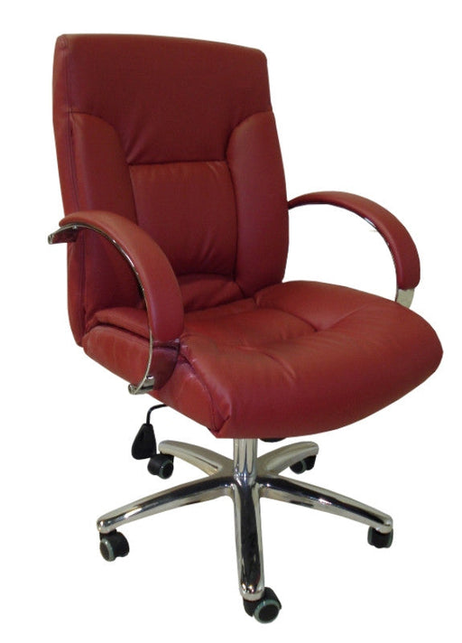 Cre8tion Guest Chair, Bright Burgundy, GC004BB (NOT Included Shipping Charge)