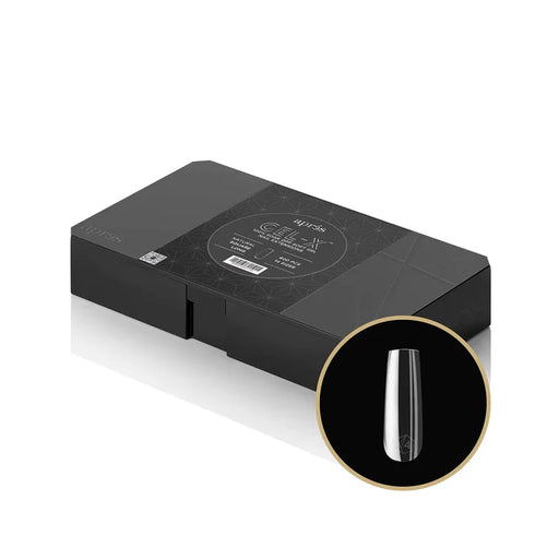 Apres NATURAL Square Long, Box of Tips, N-SL (Pk: 5 pcs/box)