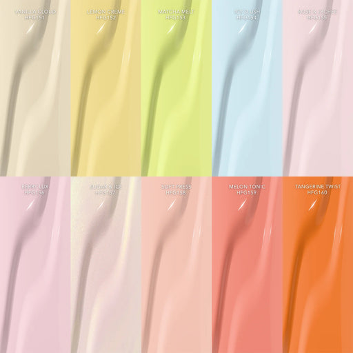 Kiara Sky Gel Pro 0.5oz (HEMA & TPO Free), SPRING, 10 colors (HFG151–HFG160) Collection 000