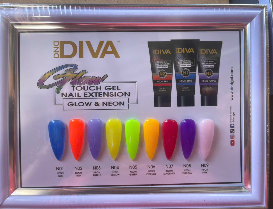 DND Diva 2oz Glow Touch Gel Collection 000
