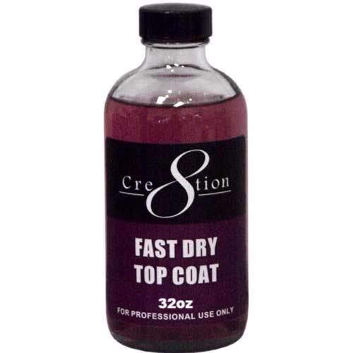 Cre8tion Fast Dry Top Coat, 32oz KK
