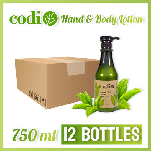 Codi Green Tea Lotion (CASE), 750ml (25oz), 12 pcs/case