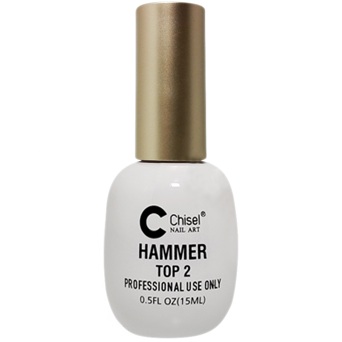Chisel Hammer Top 2 Gel, 0.5oz, 144pcs/case