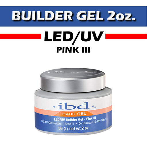 IBD Hard Gel LED/UV, Builder Gel, PINK III, 2oz, 72177 OK0918VD
