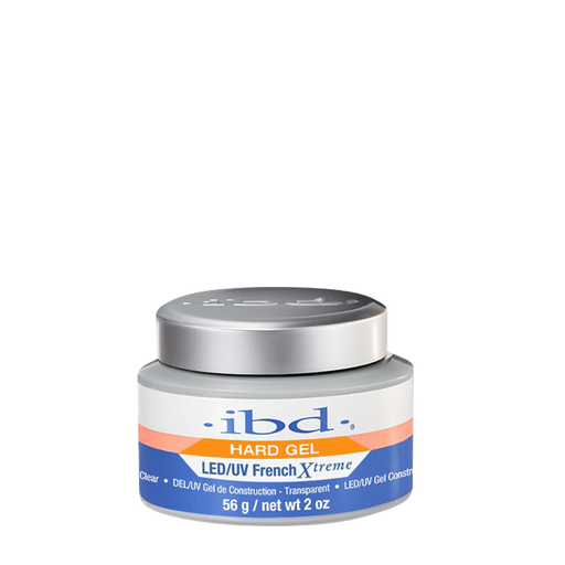 IBD Hard Gel LED/UV, French Xtreme, CLEAR, 2oz (Pk: 72 pcs/case)