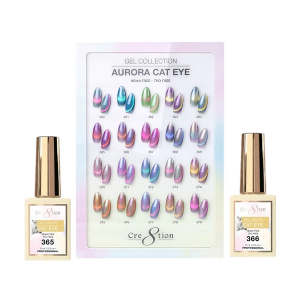 Cre8tion Cat Eye Kit - AURORA (20 colors) Collection (240-269)