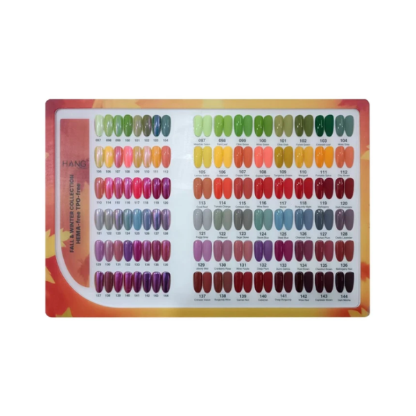 Hang Counter Display Color Chart - 4in1 Premium Fall