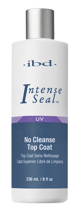 IBD Intense Seal UV No Cleanse Top Coat, 8oz, 60516