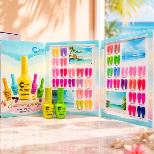 Chisel Summer Breeze Gel 0.5oz, KIT (36 Colors)