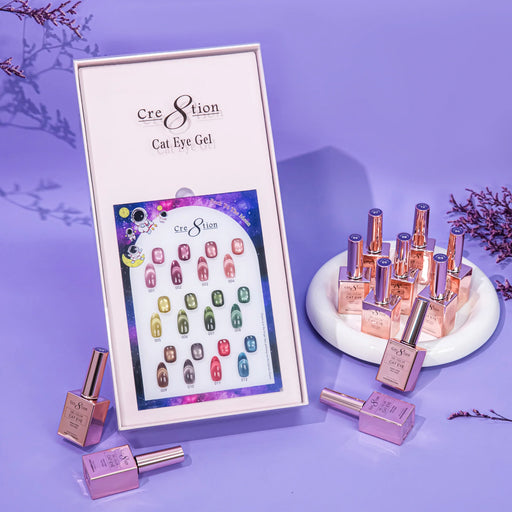 Cre8tion Cat Eye Kit - BACK TO THE MOON (12 colors), (Pk: 15 kit/case) Collection