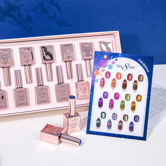 Cre8tion Cat Eye Kit - ORBIT SPECTRUM (12 colors) Collection