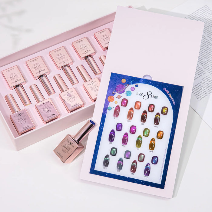 Cre8tion Cat Eye Kit - ORBIT SPECTRUM (12 colors) Collection