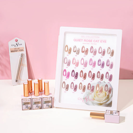 Cre8tion Cat Eye Kit - QUIET ROSE (24 colors), (Pk: 4 kit/case) Collection