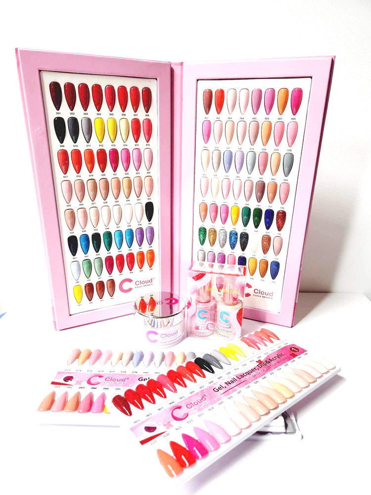 Chisel Cloud Nail Design Collection, Color Book (From 01 To 120)