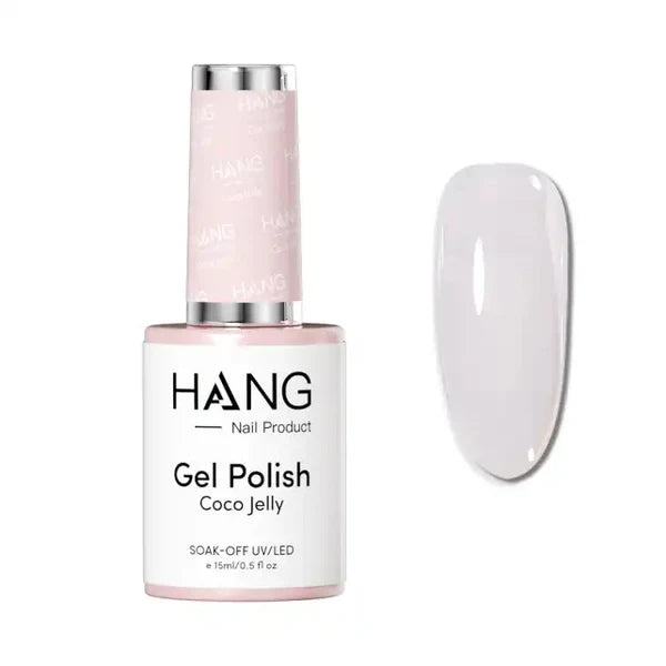 HANG Gel Polish Coco Jelly 0.5oz (Pk: 6 pcs/box)