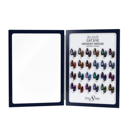 Cre8tion Acrylic Booklet - Cat Eye Midnight Mirage (24 colors)