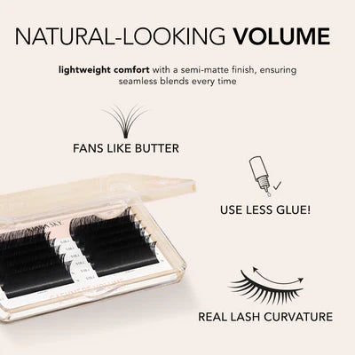 Kiara Sky Volume Cashmere Lashes – 0.05mm CC Curl