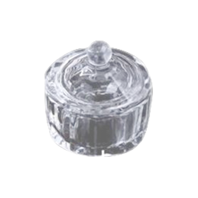 Empty Glass Crystal Jar, Large Size, 7-8cm, F, 26186 OK0508VD
