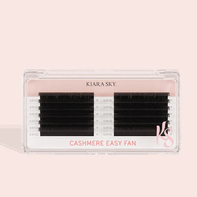Kiara Sky Easy Fan Cashmere Lashes – 0.07mm CC Curl
