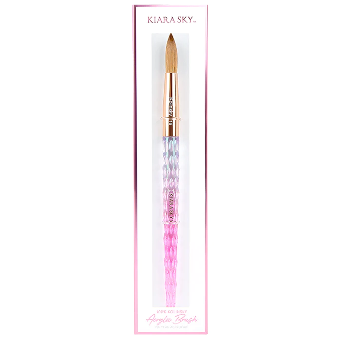 Kiara Sky Kolinsky Acrylic Brush, Size #16