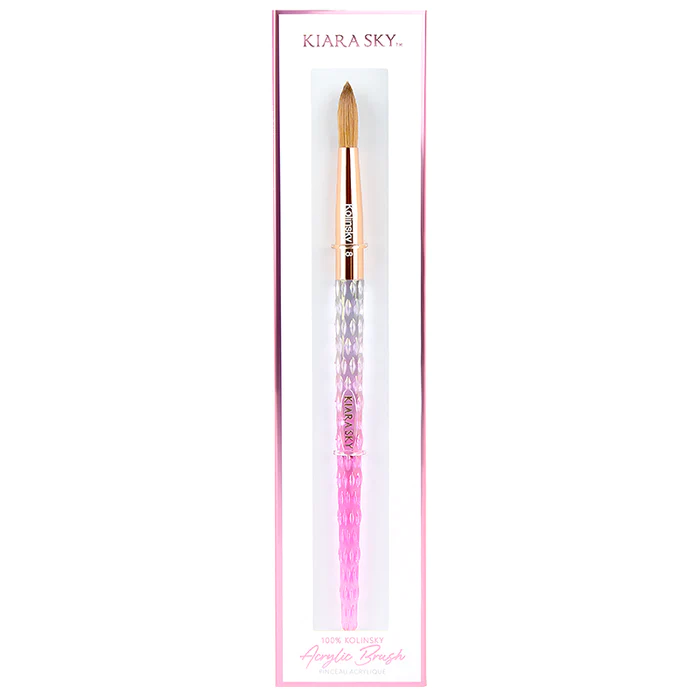 Kiara Sky Kolinsky Acrylic Brush, Size #08