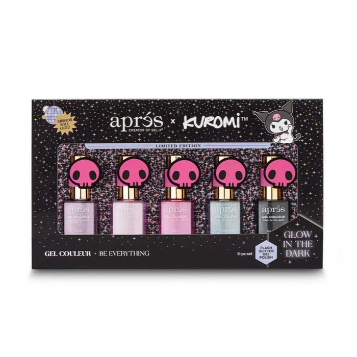 Apres Kuromi Caty Eye Gel Couleur 10ml, SET (Pk: 5 pcs/set)