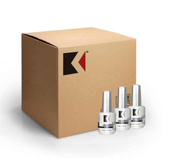 Kupa Gelfinity, Base Coat (Silver Cap), 0.5oz, CASE (PK: 144 pcs/case)