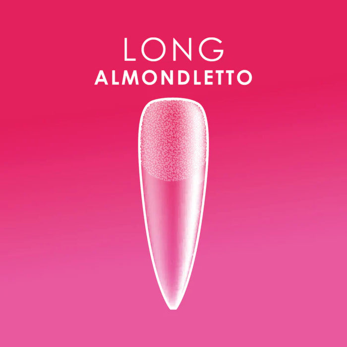 Kupa EnrichRx Soft Gel Tips - Almondletto Long 550 Count