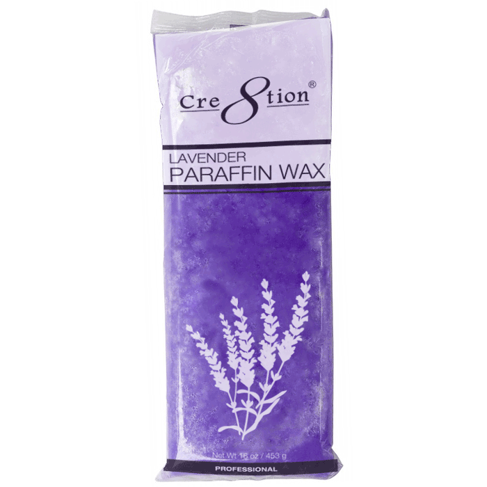 Cre8tion Paraffin Wax - LAVENDER, BOX, 18019 (Packing: 6 packs/box, 6 boxes/case)