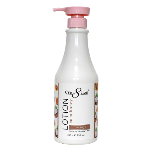 Cre8tion Hand & Body Lotion COCONUT HONEY, 750ml (25oz), (PK: 12 pcs/case, 84 cases/pallet)