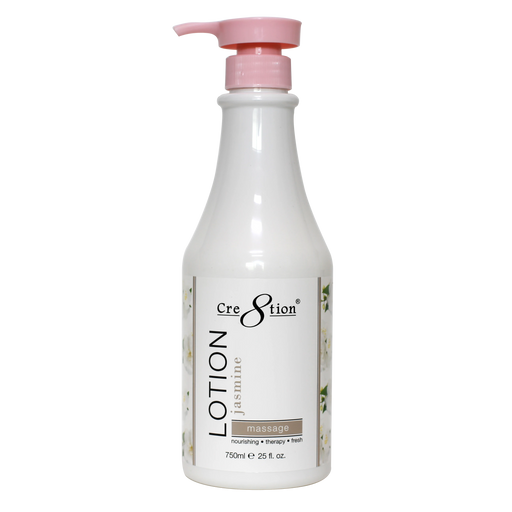 Cre8tion Hand & Body Lotion JASMINE, 750ml (25oz), (PK: 12 pcs/case, 84 cases/pallet)