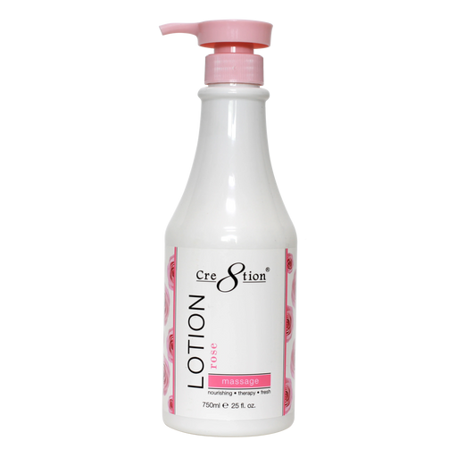 Cre8tion Hand & Body Lotion ROSE, 750ml (25oz), (PK: 12 pcs/case, 84 cases/pallet)